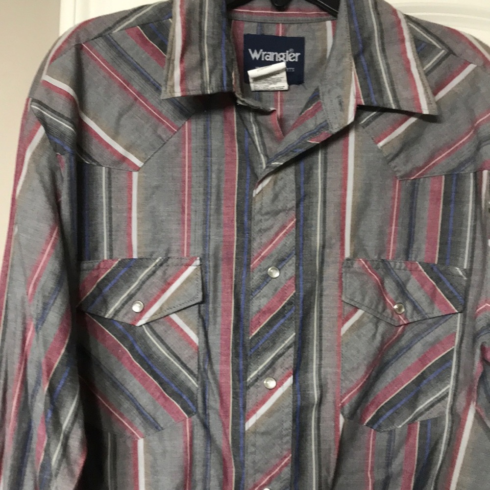 Vintage pearl snap shirt